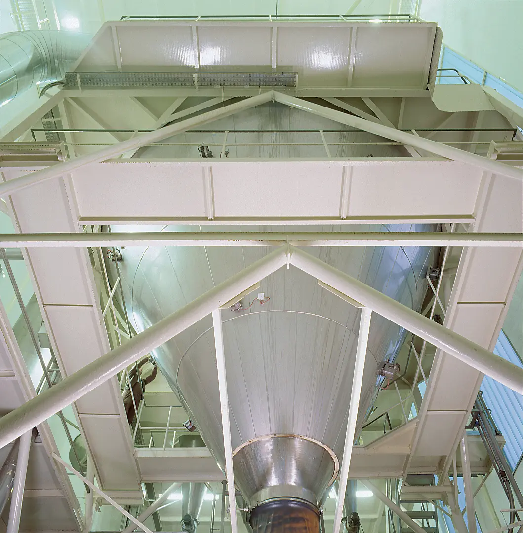 Spray drying tower