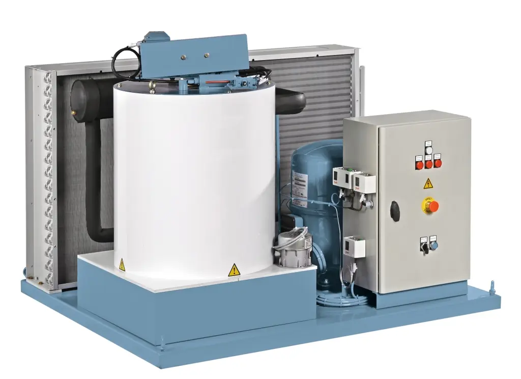 Flake ice machine