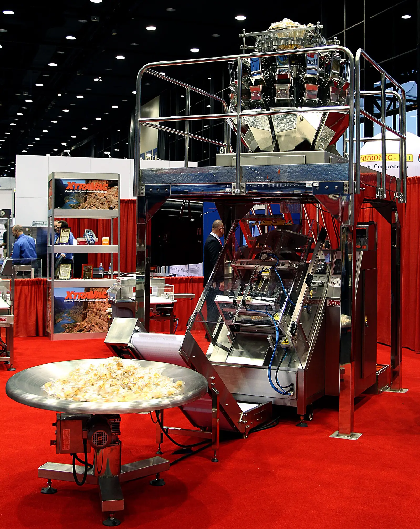 Vertical form-fill-seal packaging machine